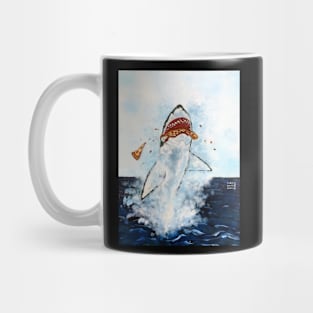 Pizza Shark Mug